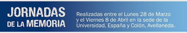 Jornadas de la memoria